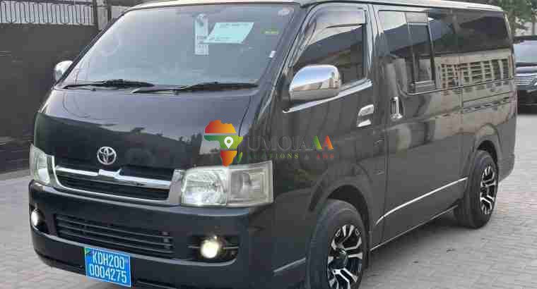 TOYOTA HIACE SUPER GL FOR SALE IN DAR ES SALAAM