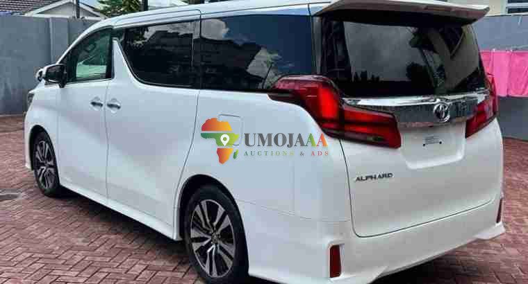 TOYOTA ALPHARD 2.5 2021 FOR SALE IN DAR ES SALAAM