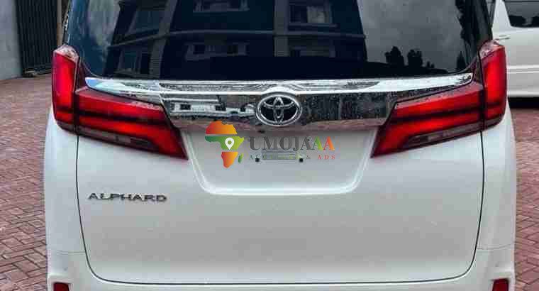 TOYOTA ALPHARD 2.5 2021 FOR SALE IN DAR ES SALAAM