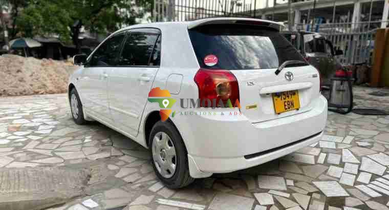 TOYOTA RUNX FOR SALE IN DAR ES SALAAM