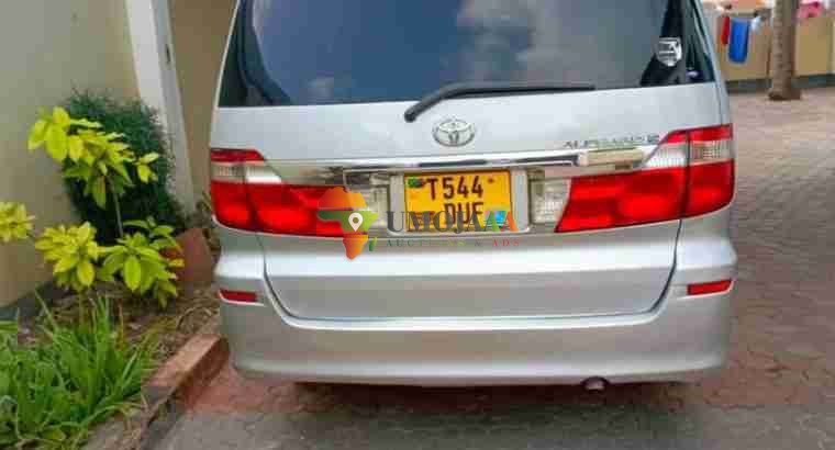 TOYOTA ALPHAD(DU) FOR SALE IN DAR ES SALAAM