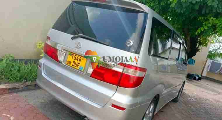 TOYOTA ALPHAD(DU) FOR SALE IN DAR ES SALAAM