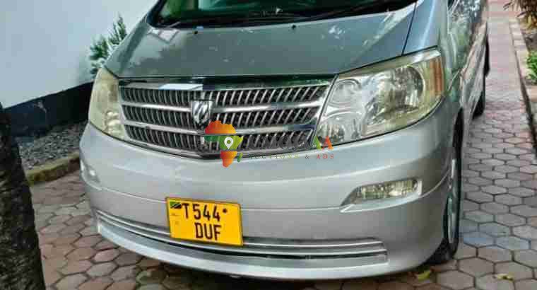 TOYOTA ALPHAD(DU) FOR SALE IN DAR ES SALAAM