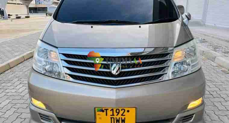 TOYOTA ALPHARD (DWW) FOR SALE DAR ES SALAAM