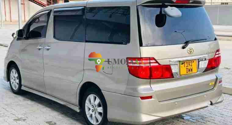 TOYOTA ALPHARD (DWW) FOR SALE DAR ES SALAAM