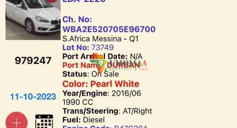 2016 BMW for sale in BEITBRIDGE SA SIDE
