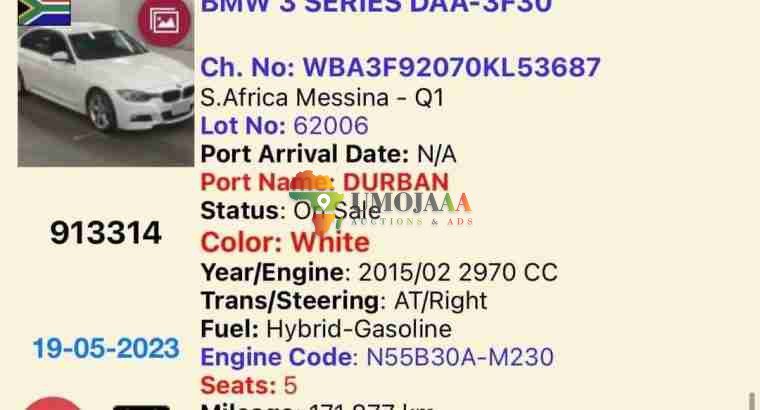 2015 BMW M SPORT ACTIVE HYBRID for sale Beitbridge SA side