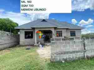 UNFINISHED HOUSE FOR SALE IN MBWENI UBUNGO, DAR ES SALAAM
