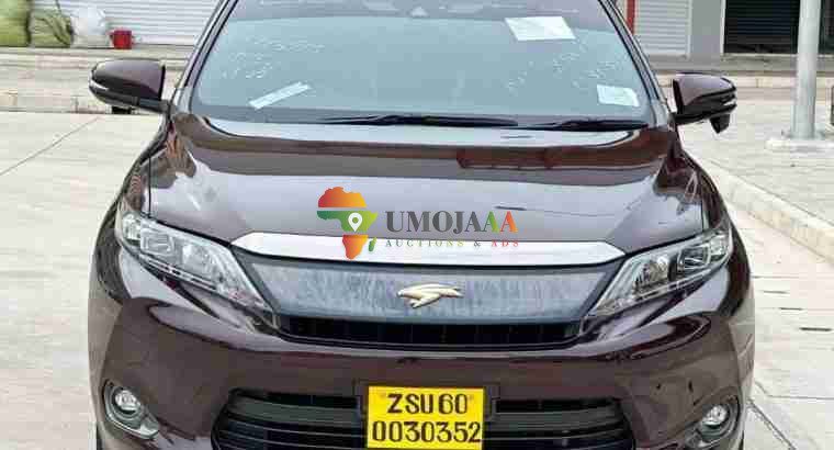 2015 TOYOTA HARRIER INAUZWA JIJINI DAR ES SALAAM