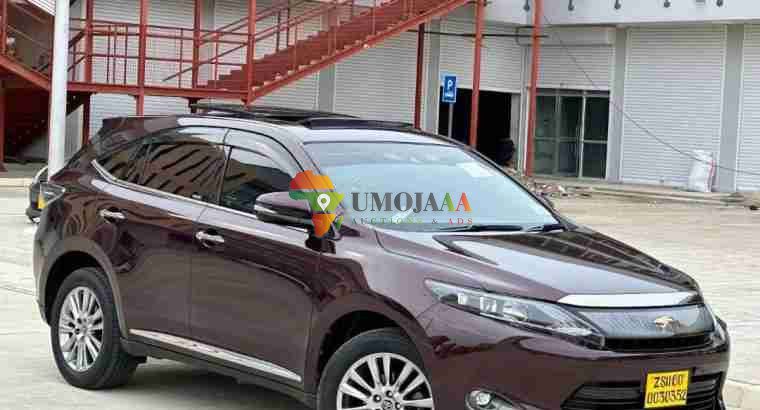2015 TOYOTA HARRIER INAUZWA JIJINI DAR ES SALAAM
