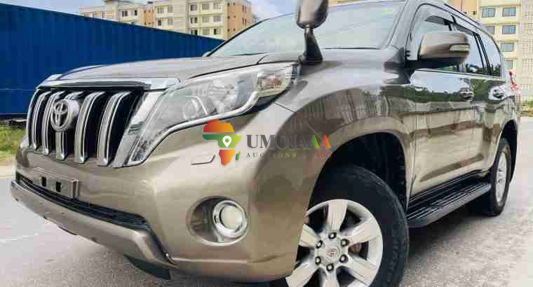 2015/16 Used Toyota Prado for sale in Dar es salaam