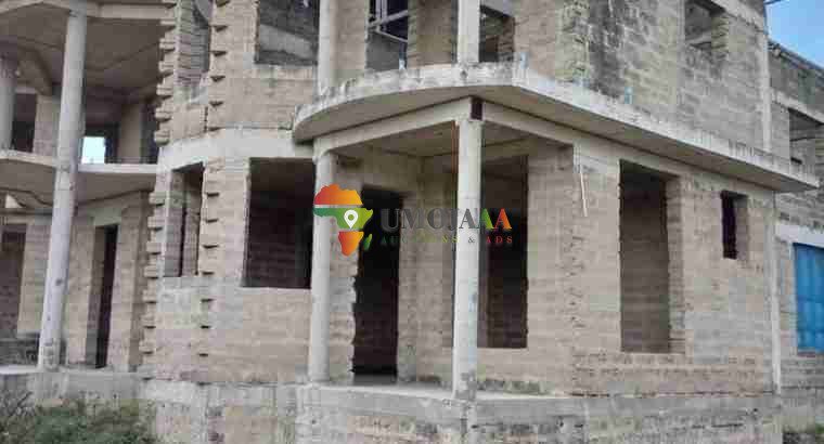 Unfinished building for sale in Mtoni Kijichi, Dar es salaam