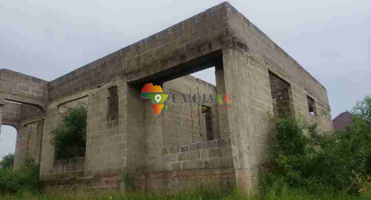 The house yet to finish is for sale in Wazo, Dar es salaam