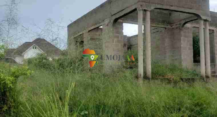 The house yet to finish is for sale in Wazo, Dar es salaam