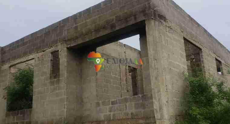The house yet to finish is for sale in Wazo, Dar es salaam
