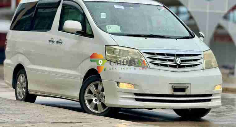 2006 TOYOTA ALPHARD FOR SALE IN DAR ES SALAAM