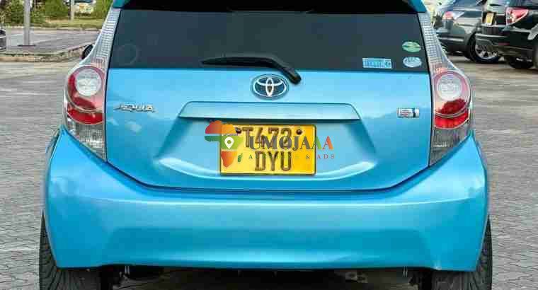 Toyota Aqua hybrid for sale in Dar es salaam