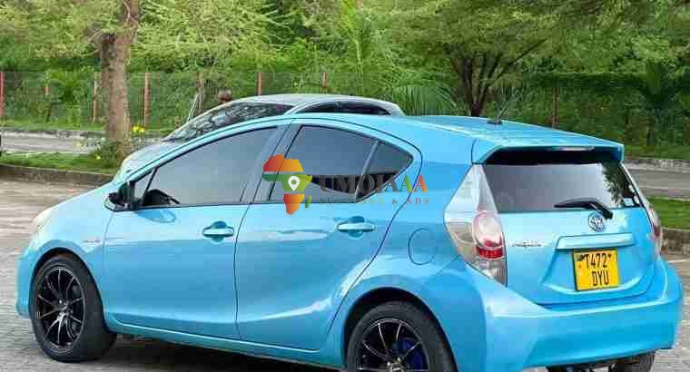 Toyota Aqua hybrid for sale in Dar es salaam