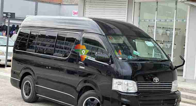 2008 TOYOTA HIACE VAN FOR SALE IN DAR ES SALAAM