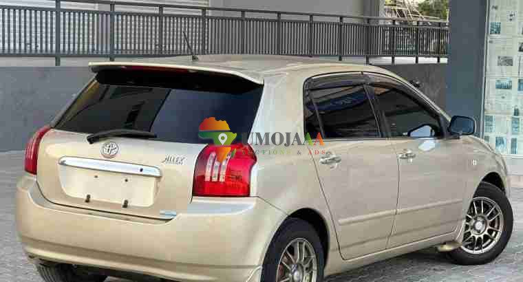 2003 TOYOTA ALLEX À VENDRE À DAR ES SALAAM