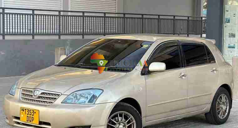 2003 TOYOTA ALLEX À VENDRE À DAR ES SALAAM