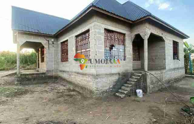 HOUSE ALMOST FINISHED, FOR SALE IN BUNJU A, DAR ES SALAAM