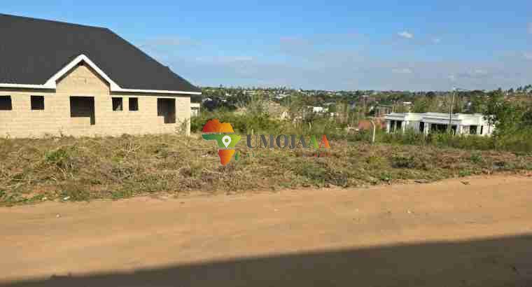 The plot is for sale in Goba Kulangwa, Dar es salaam