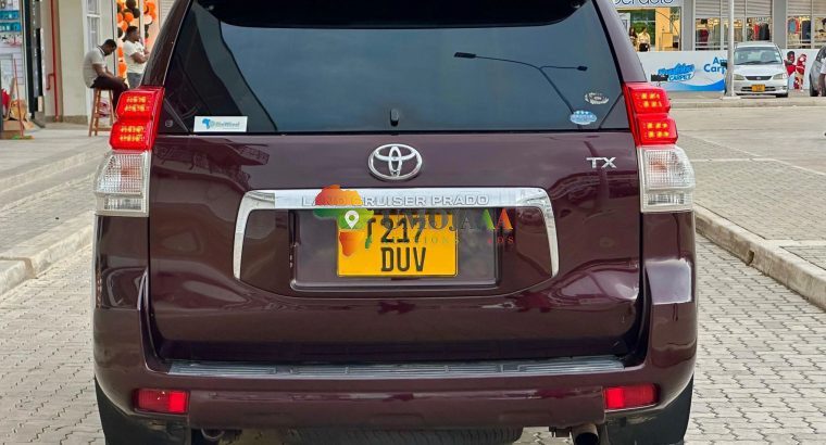 2011 LANDCRUISER PRADO TX |DUV FOR SALE DAR ES SALAAM