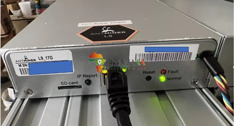 BITMAIN Antminer L9 17GHS 3360W LTC/DOGE Coin Miner + PSU