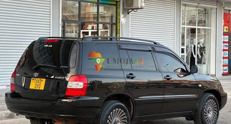 2003 TOYOTA KLUGER INAUZWA DAR ES SALAAM