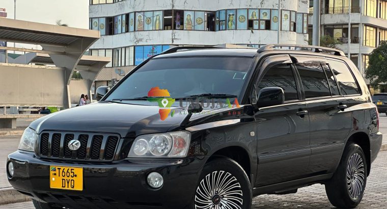 2003 TOYOTA KLUGER INAUZWA DAR ES SALAAM