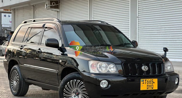 2003 TOYOTA KLUGER INAUZWA DAR ES SALAAM