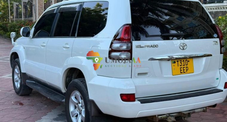 2005 TOYOTA PRADO TX 120 À VENDRE DAR ES SALAAM