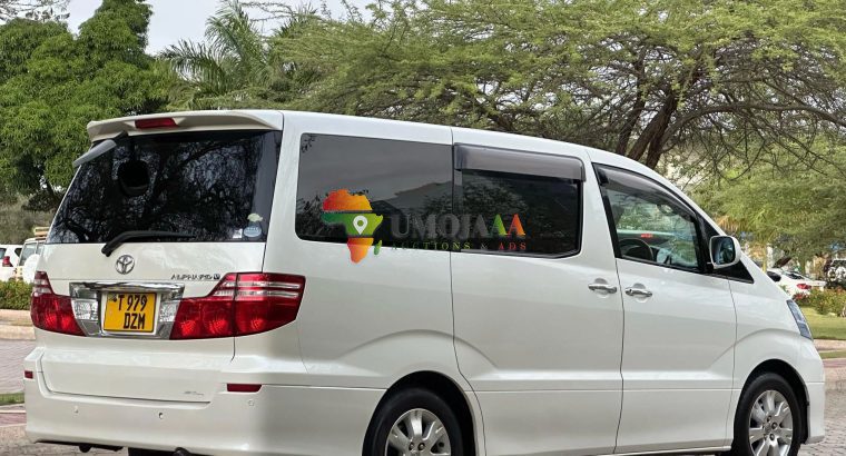 2006 TOYOTA ALPHARD INAUZWA DAR ES SALAAM