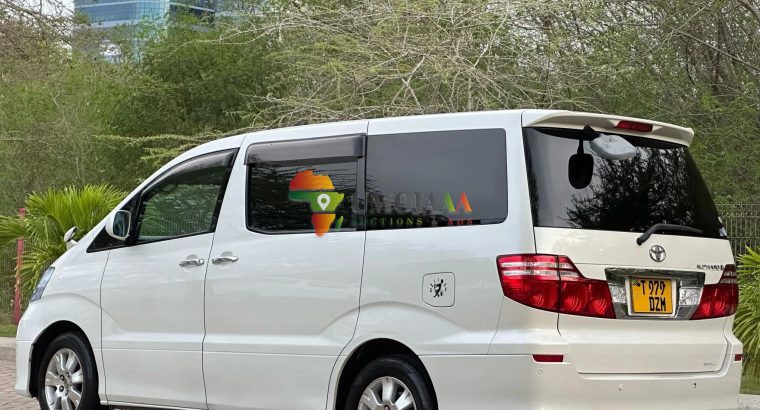 2006 TOYOTA ALPHARD INAUZWA DAR ES SALAAM