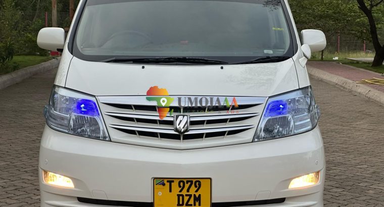 2006 TOYOTA ALPHARD INAUZWA DAR ES SALAAM