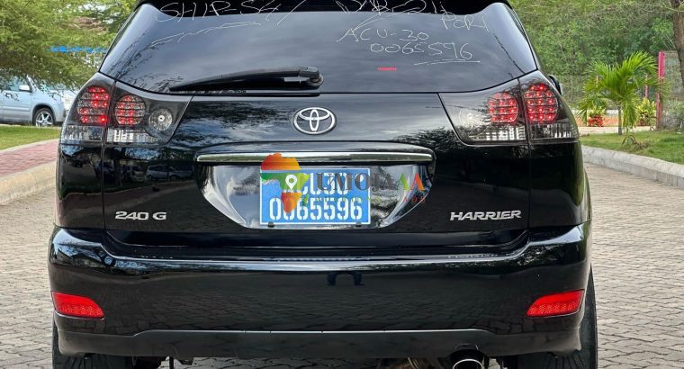 2007 TOYOTA HARRIER FOR SALE IN DAR ES SALAAM