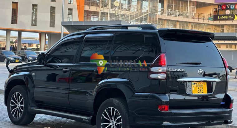 2008 TOYOTA LAND CRUISER PRADO FOR SALE IN DAR ES SALAAM