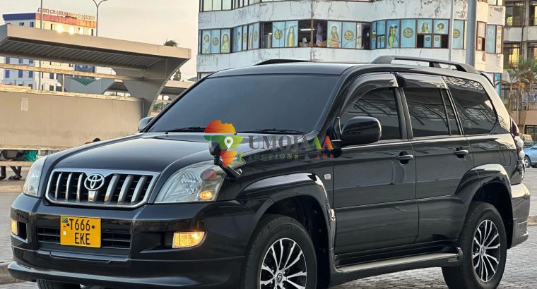 2008 TOYOTA LAND CRUISER PRADO FOR SALE IN DAR ES SALAAM