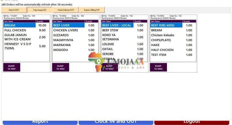 Programu ya Kusimamia Mgahawa na code yake inauzwa