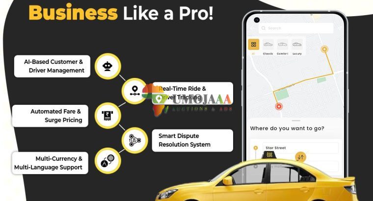 Start Your Own Taxi Service With SpotnRides’ Scalable App