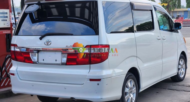 TOYOTA ALPHARD 2004 À VENDRE À DAR ES SALAAM