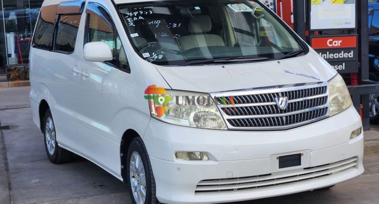 TOYOTA ALPHARD 2004 À VENDRE À DAR ES SALAAM