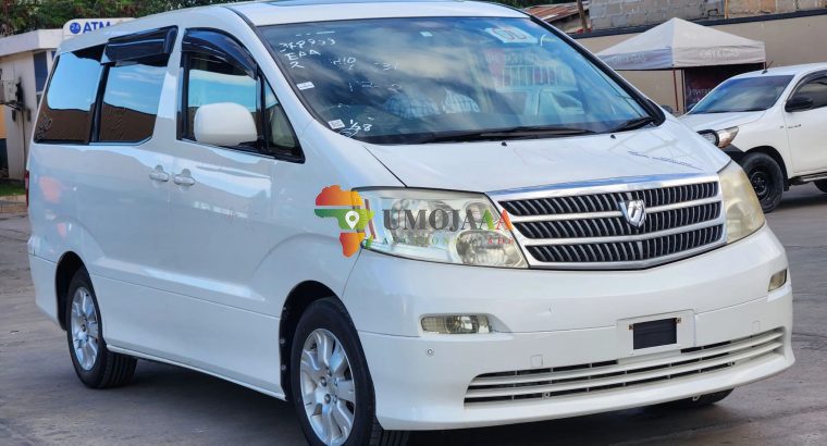2004 TOYOTA ALPHARD FOR SALE IN DAR ES SALAAM