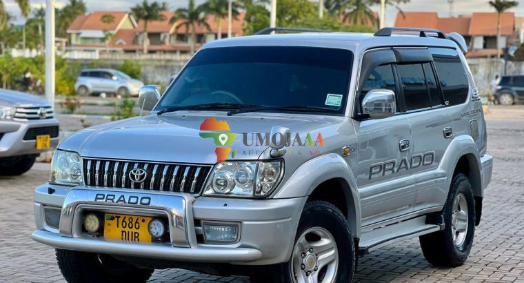 2002 Toyota Prado (DUB) à vendre à Dar es Salaam