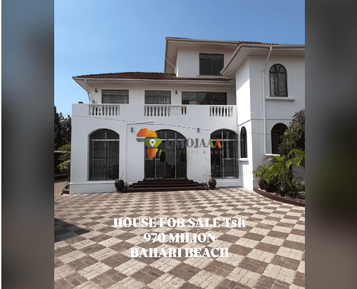 Mansion for sale in Bahari Beach, Dar es salaam
