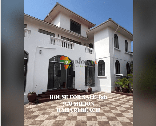 Mansion for sale in Bahari Beach, Dar es salaam