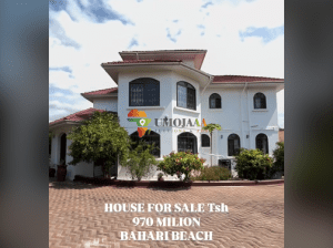 Mansion for sale in Bahari Beach, Dar es salaam