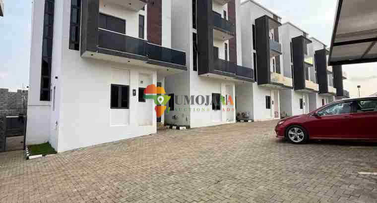 4 bedrooms terrace duplex with bq, Katampe Abuja