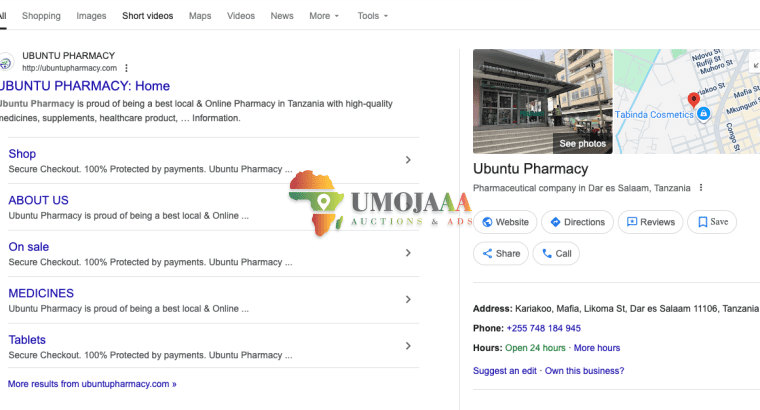 Profitable Pharmacy for Sale in Kariakoo – Prime Location!